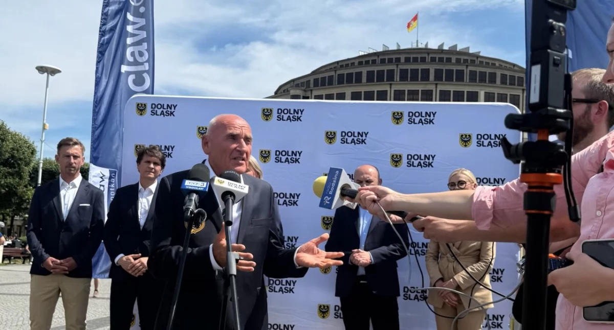 Rowery, etapy Pologne WorldTour województwie dolnośląskim - zdjęcie, fotografia
