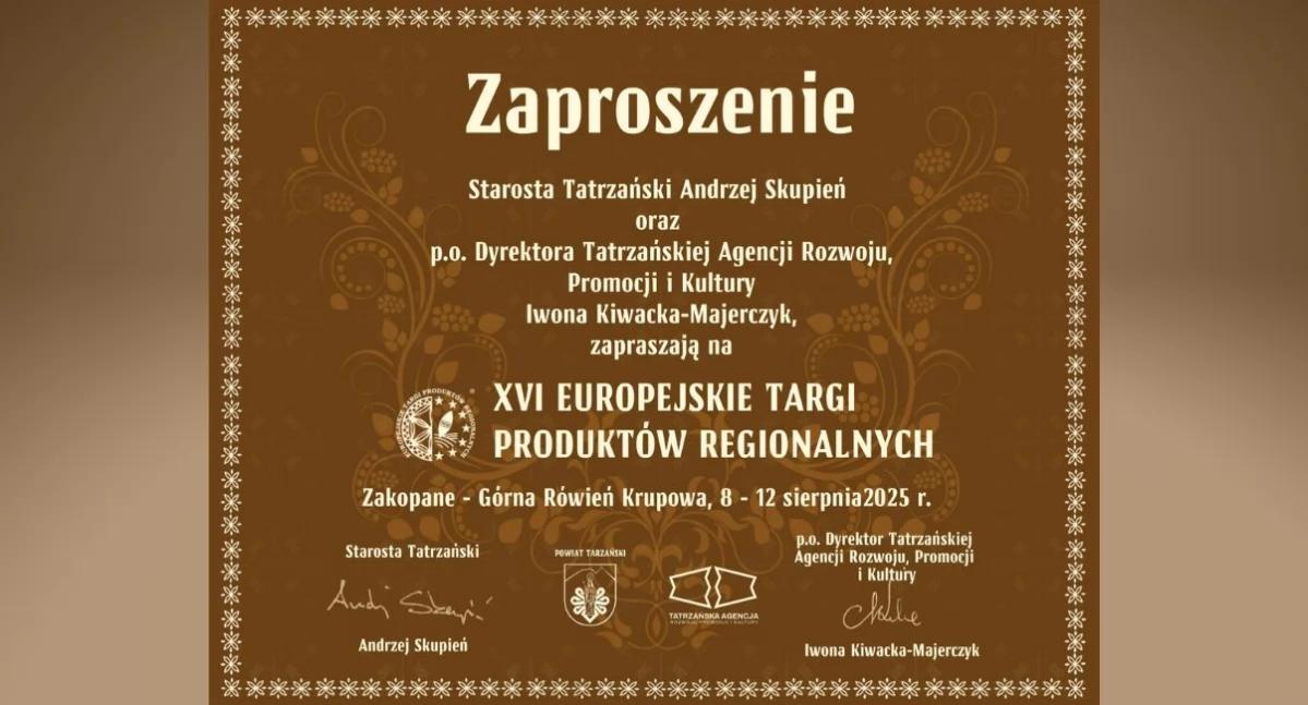 Targi, Europejskie Targi Produktów Regionalnych Zakopanem sierpnia - zdjęcie, fotografia