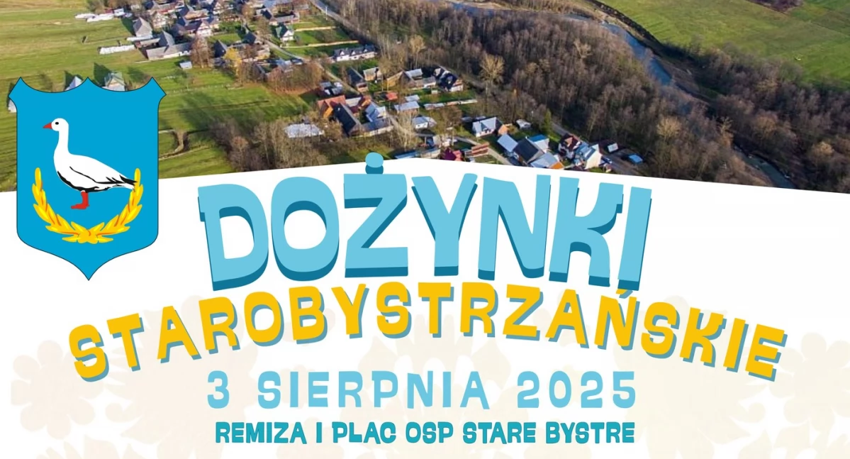 Festyny i pikniki, Zaproszenie Dożynki Starobystrzańskie - zdjęcie, fotografia
