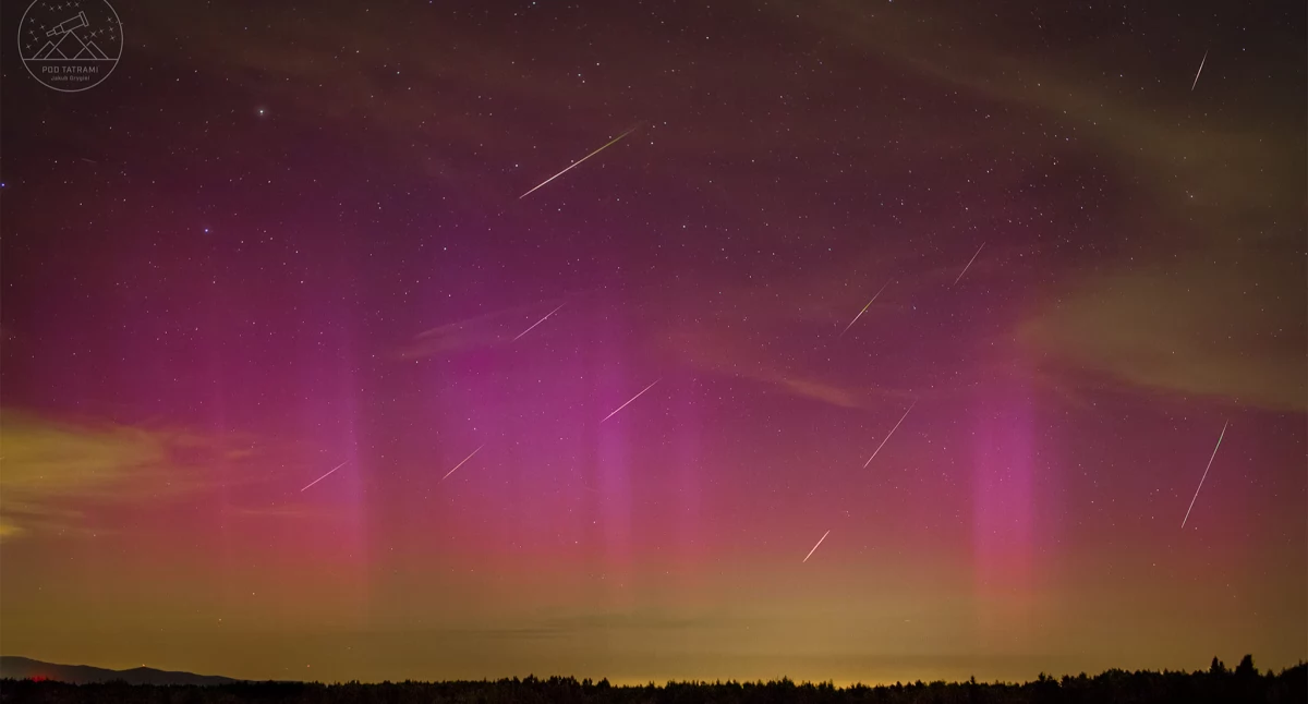 Przyroda, Perseidy znów rozświetlą niebo Tatrami zapraszamy Międzynarodową Spadających Gwiazd Tatrami - zdjęcie, fotografia