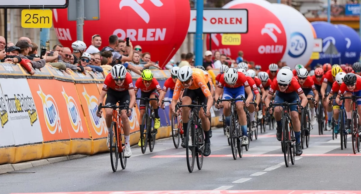 Rowery, Pierwszy dzień Tour Pologne Junior - zdjęcie, fotografia