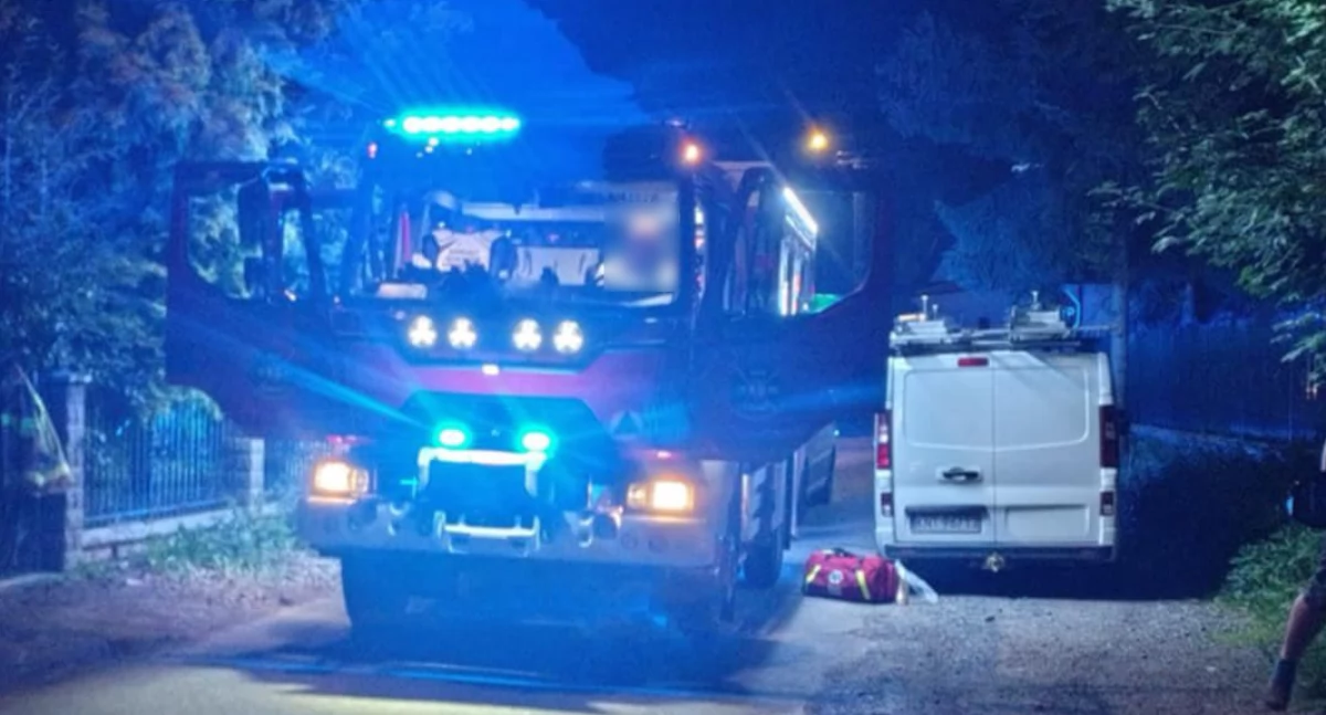 Akcje ratunkowe, Tragedia Szaflarach jeden mężczyzna żyje drugi zabrany szpitala - zdjęcie, fotografia