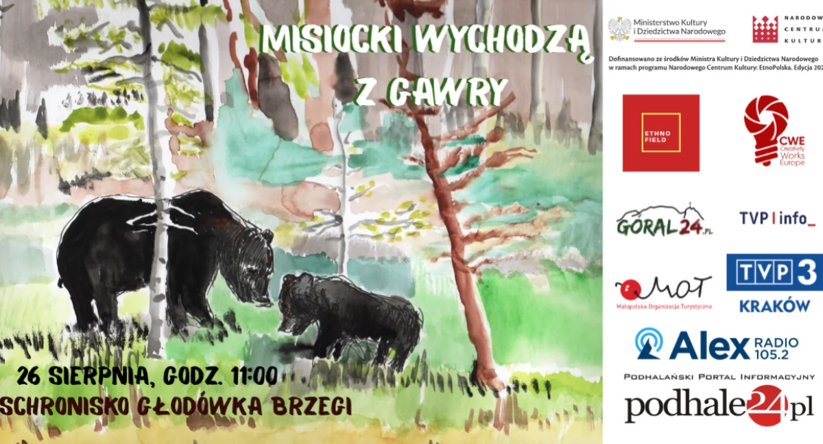 Festiwale, Podhalańskie opowieści ożyją scenie ramach projektu „Misiocki wychodzą gawry…” - zdjęcie, fotografia