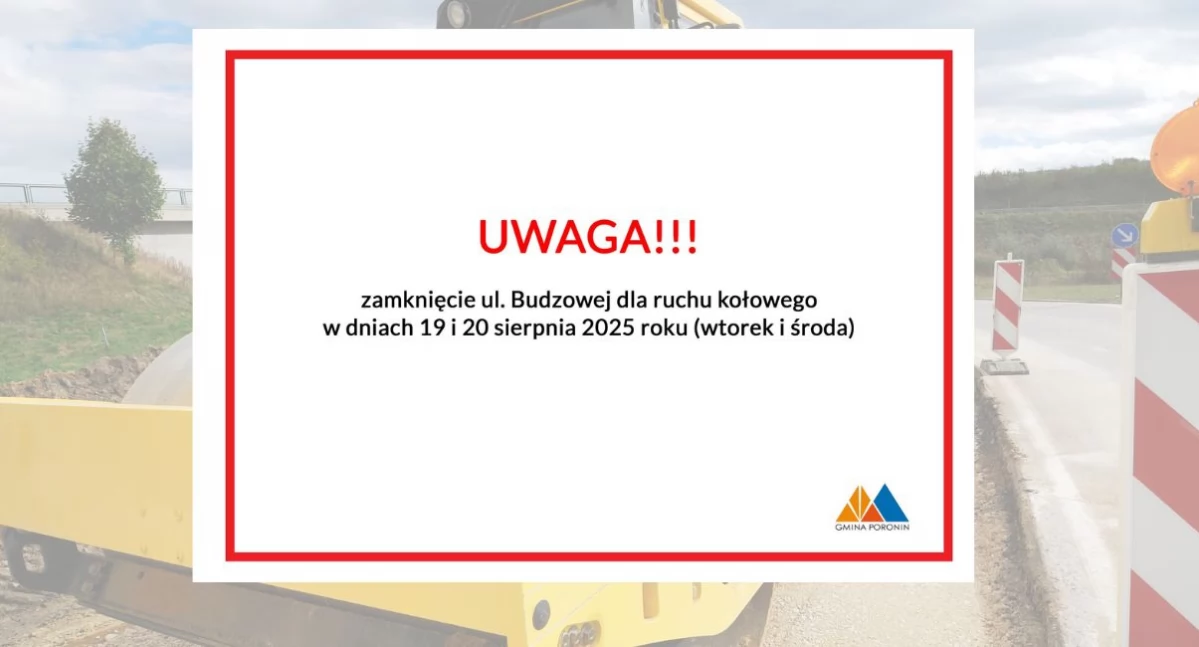 Drogi, Utrudnienia ruchu ulicy Budzowej Murzasichlu - zdjęcie, fotografia