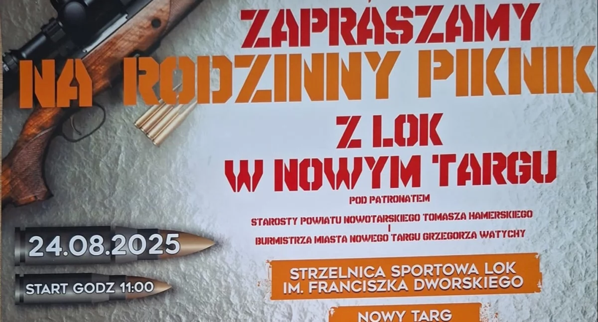 Festyny i pikniki, Rodzinny piknik strzelnicy Nowym Targu dochód wesprze leczenie Leosia - zdjęcie, fotografia