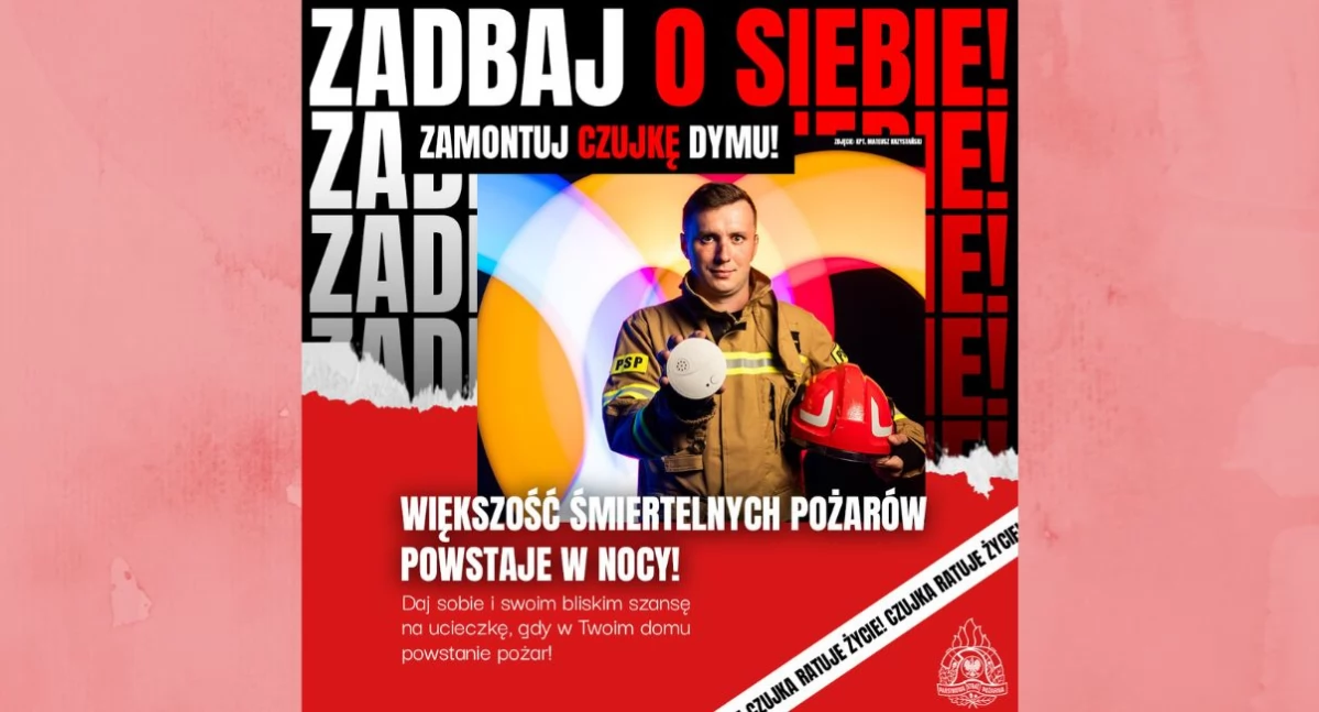 Prewencja i profilaktyka, Czujki prosty skuteczny sposób ochronę rodziny przed ogniem - zdjęcie, fotografia