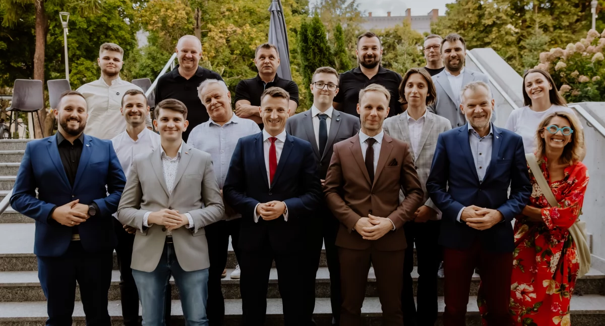 Polityka, panel dyskusyjny pakcie migracyjnym polityce migracyjnej udziałem posła Ryszarda Wilka - zdjęcie, fotografia