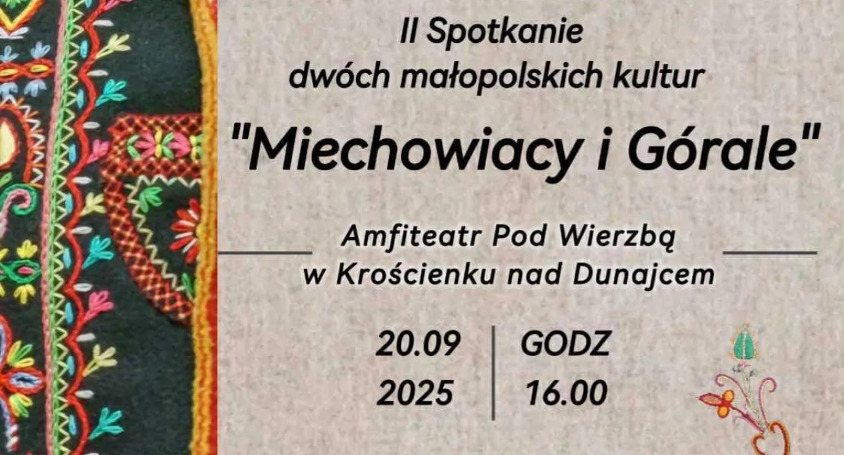 Folklor, Spotkanie kultur Krościenku Dunajcem - zdjęcie, fotografia