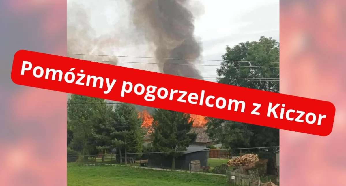 Pomoc charytatywna, Pomóżmy pogorzelcom Kiczor - zdjęcie, fotografia