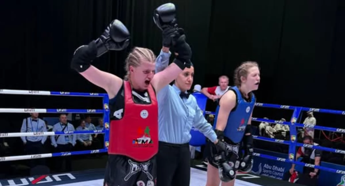 Sztuki walki, Zwycięstwo Mikowskiej awans półfinału Młodzieżowych Mistrzostw Świata Muaythai - zdjęcie, fotografia
