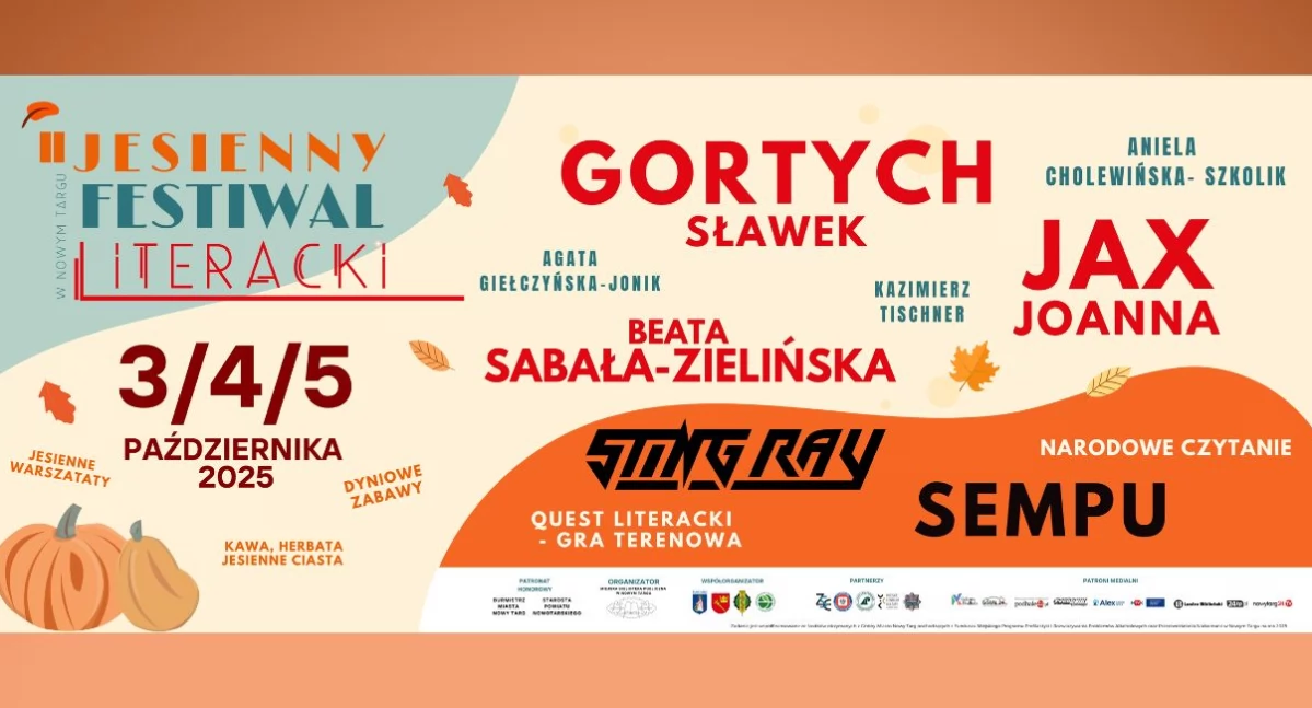 Festiwale, zaprasza Jesienny Festiwal Literacki - zdjęcie, fotografia