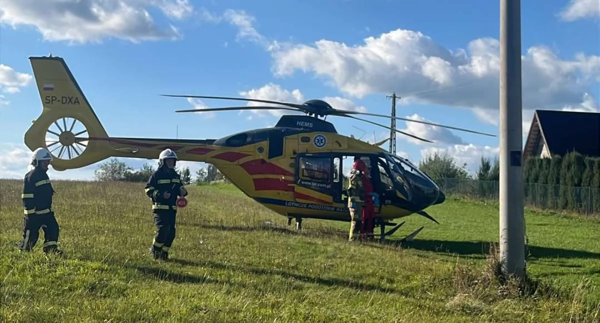 Akcje ratunkowe, Groźny upadek wysokości Bańskiej Wyżnej - zdjęcie, fotografia