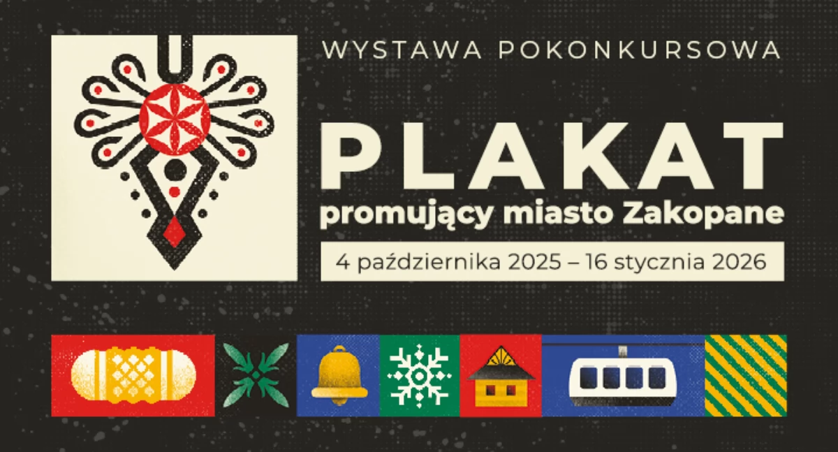 Wystawy, Młodzi artyści prezentują Zakopane plakatach wernisaż października - zdjęcie, fotografia