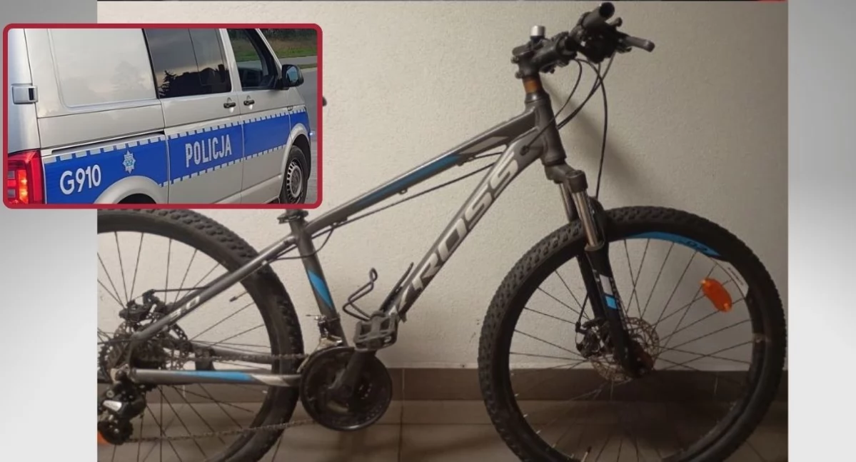 Zatrzymania, Policja Nowym Targu odzyskała skradziony rower zatrzymała sprawcę - zdjęcie, fotografia