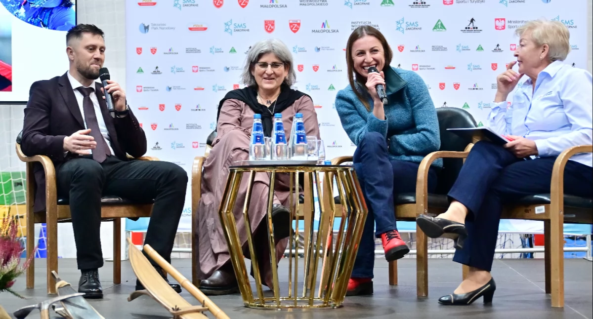 Inne sporty, Spotkanie Justyną Kowalczyk Tekieli ramach edycji Festiwalu Inspirowane Górami  - zdjęcie, fotografia