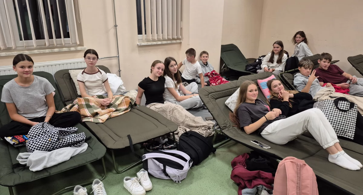 Edukacja, Pełna emocji Wrażeń Zębie spotkanie mistrzami artystami dziennikarzami - zdjęcie, fotografia
