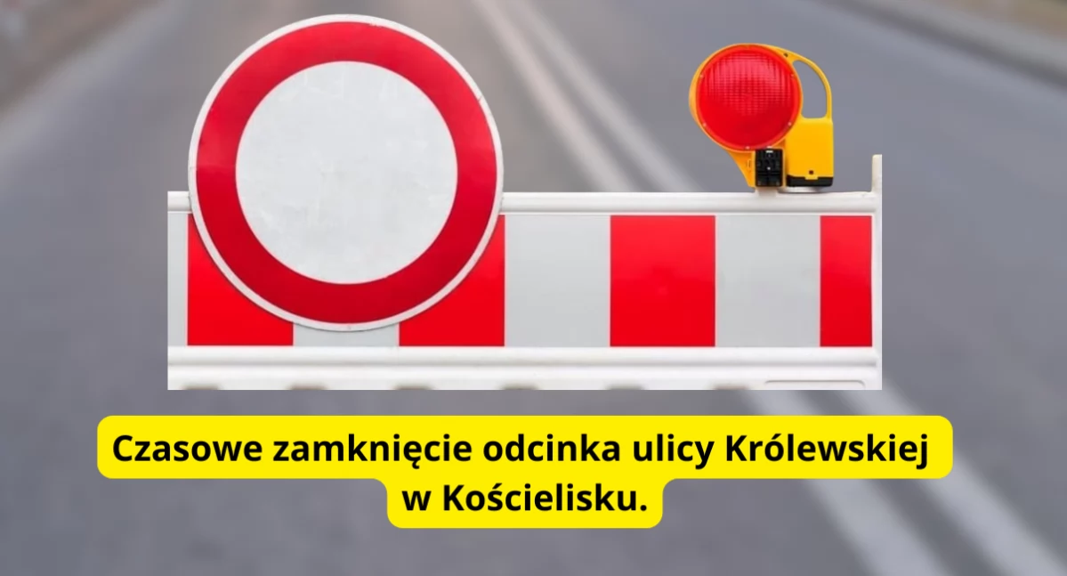 Drogi, Ulica Królewska Kościelisku czasowo zamknięta - zdjęcie, fotografia