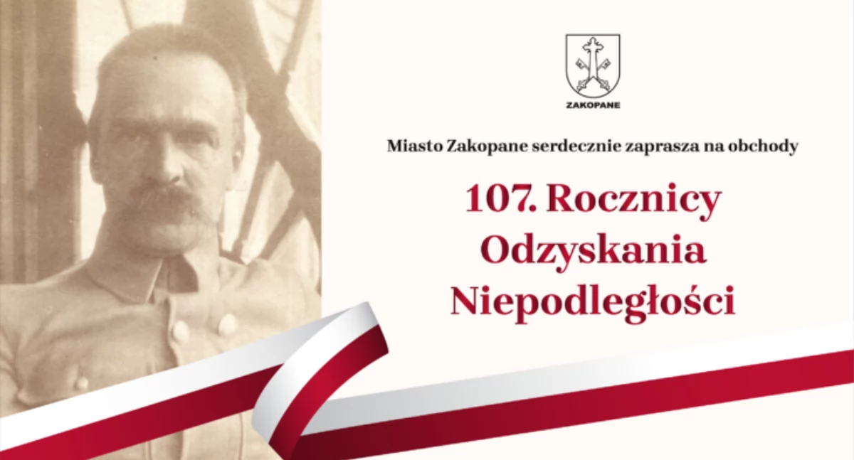 Historia i pamięć, Zakopane zaprasza obchody rocznicy odzyskania niepodległości przez Polskę - zdjęcie, fotografia