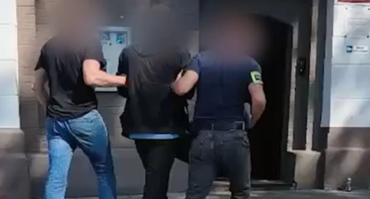 Fot. KWP Kraków (kadr z filmu)