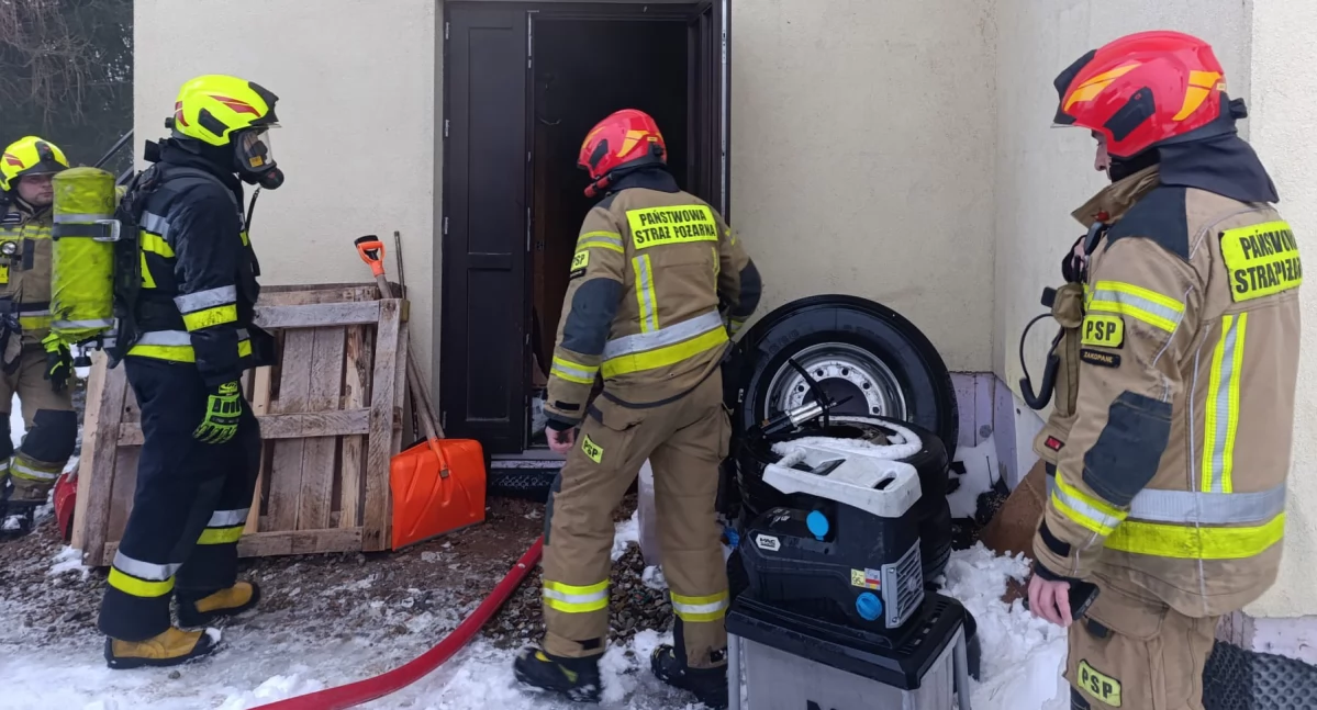Fot. Rafał Bańka KP PSP Zakopane