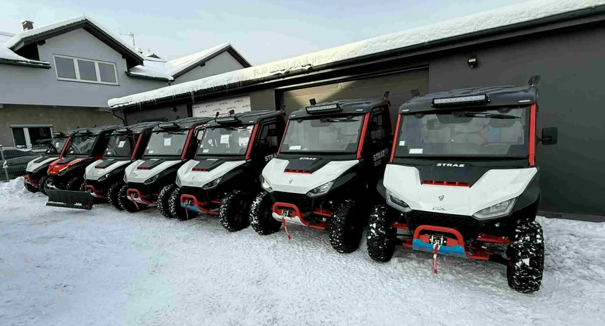 Straż Pożarna, Wzmocnienie strażaków gminy Czarny Dunajec siedem jednostek nowymi pojazdami - zdjęcie, fotografia