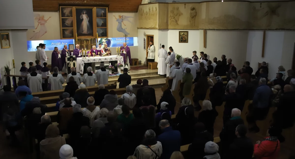 Religia, Jubileusz parafii Miłosierdzia Bożego Zakopanem Chramcówkach - zdjęcie, fotografia