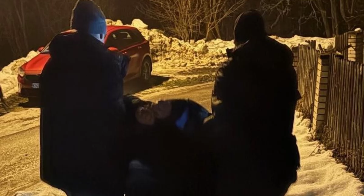 Zatrzymania, bracia zatrzymani rozboju latku - zdjęcie, fotografia