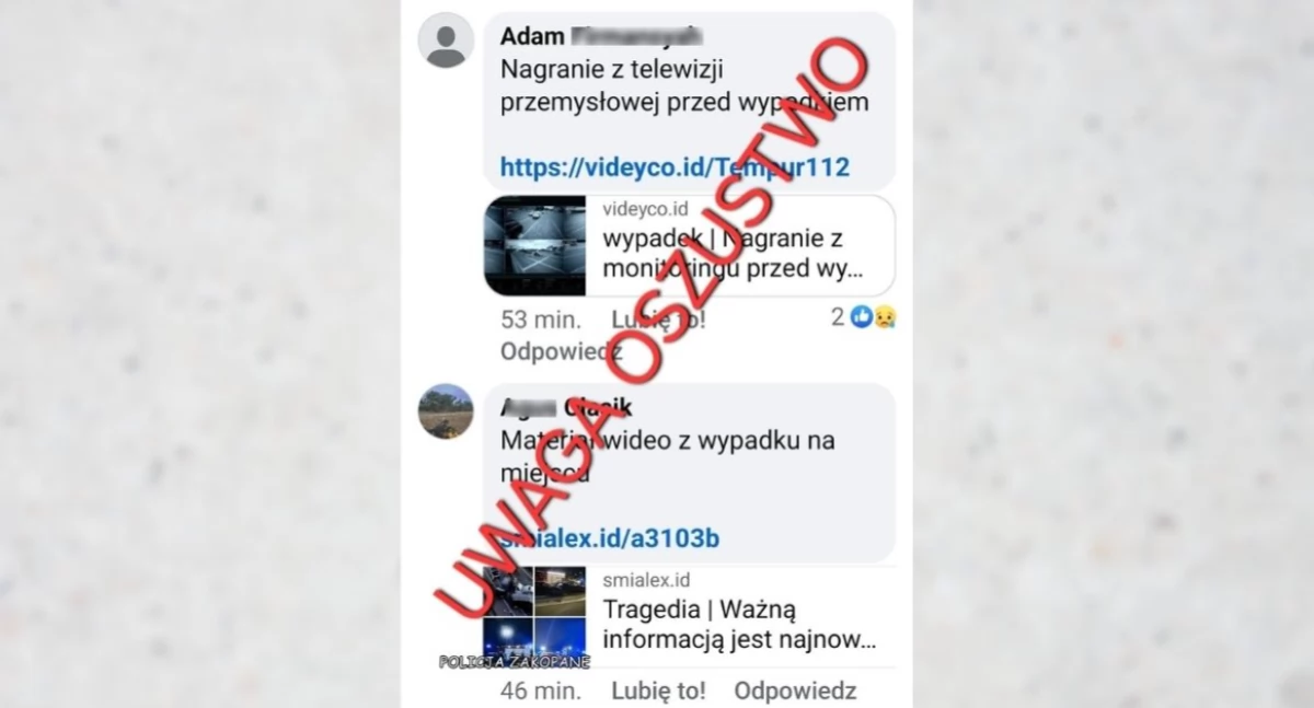 Informacje 112, Niebezpieczne linki komentarzach użytkownicy znów celowniku oszustów - zdjęcie, fotografia