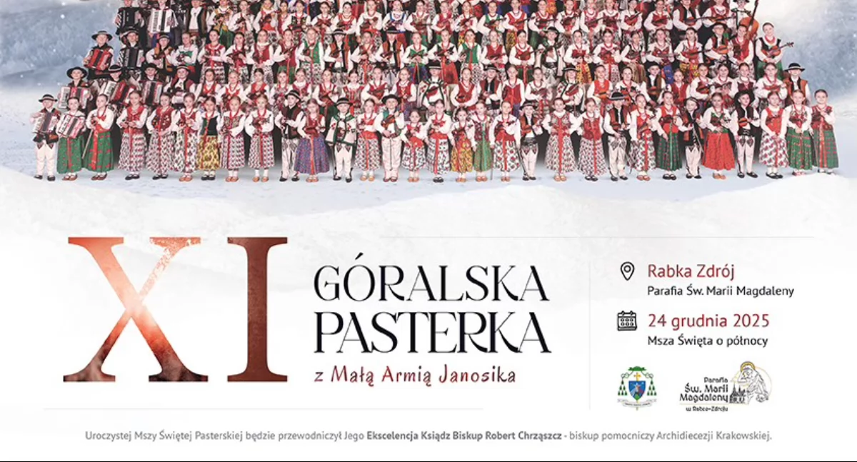 Religia, Rabka Zdrój zaprasza Góralską Pasterkę Małą Armią Janosika - zdjęcie, fotografia