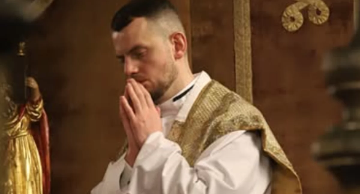 Religia, Łukasz Jachymiak Ludźmierza sekretarzem metropolity krakowskiego Grzegorza Rysia - zdjęcie, fotografia