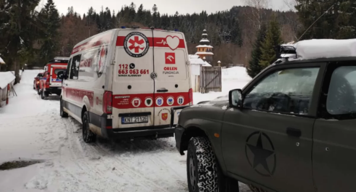 Akcje poszukiwawcze, Udana akcja poszukiwawcza Zubrzycy Górnej - zdjęcie, fotografia