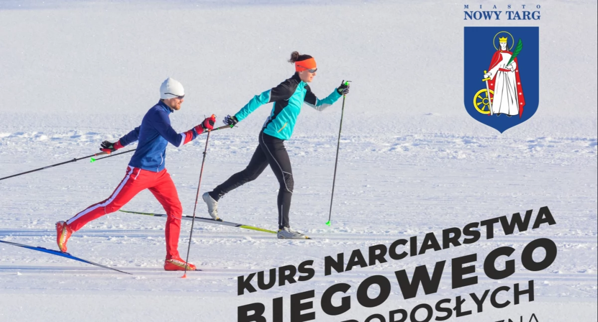 Biegi narciarskie, Bezpłatny narciarstwa biegowego dorosłych Nowym Targu - zdjęcie, fotografia