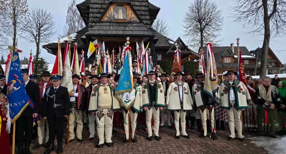 Związek Podhalan, lecie Oddziału Związku Podhalan Dzianiszu spotkanie opłatkowe Zarządu Głównego - zdjęcie, fotografia