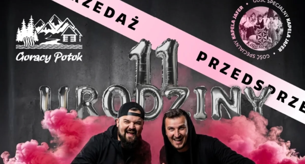 Polecamy, urodziny Gorący Potok pełna muzyki termalnej energii - zdjęcie, fotografia