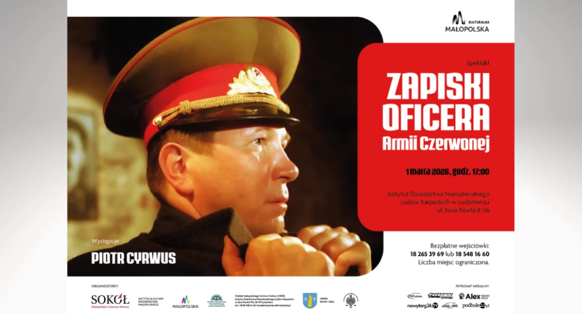 Spektakle, Piotr Cyrwus poruszającym monodramie Ludźmierzu - zdjęcie, fotografia