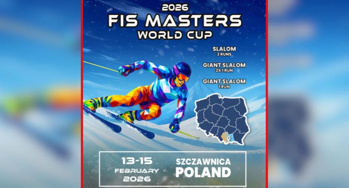 Narciarstwo zjazdowe, Międzynarodowe zawody narciarskie Masters Szczawnicy - zdjęcie, fotografia