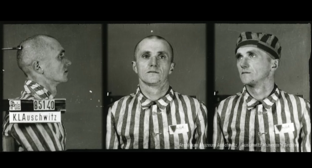 Historia i pamięć, Wspomnienie Franciszka Srala Waksmundu Polak który stawił czoła Niemcom stał numerem 85140 - zdjęcie, fotografia