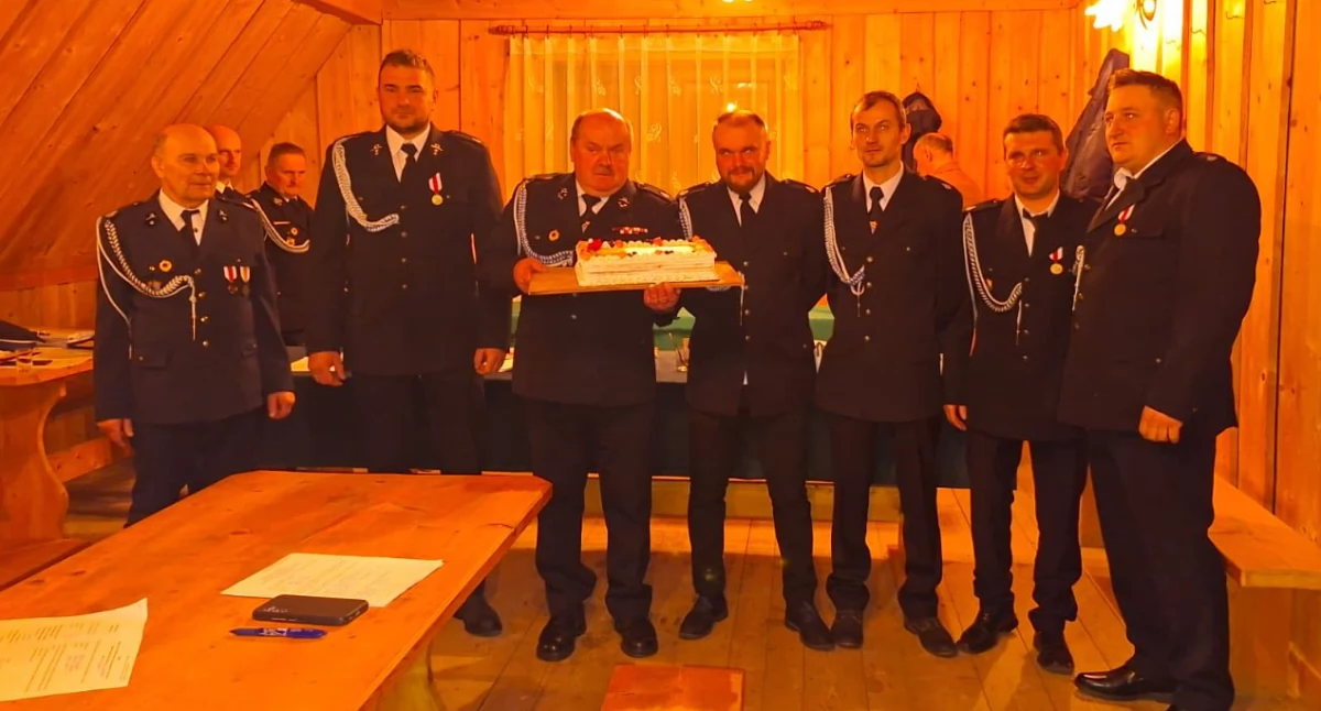 Straż Pożarna, Józef Zięba kończy wieloletnią misję wybrano zarząd Koniówka - zdjęcie, fotografia