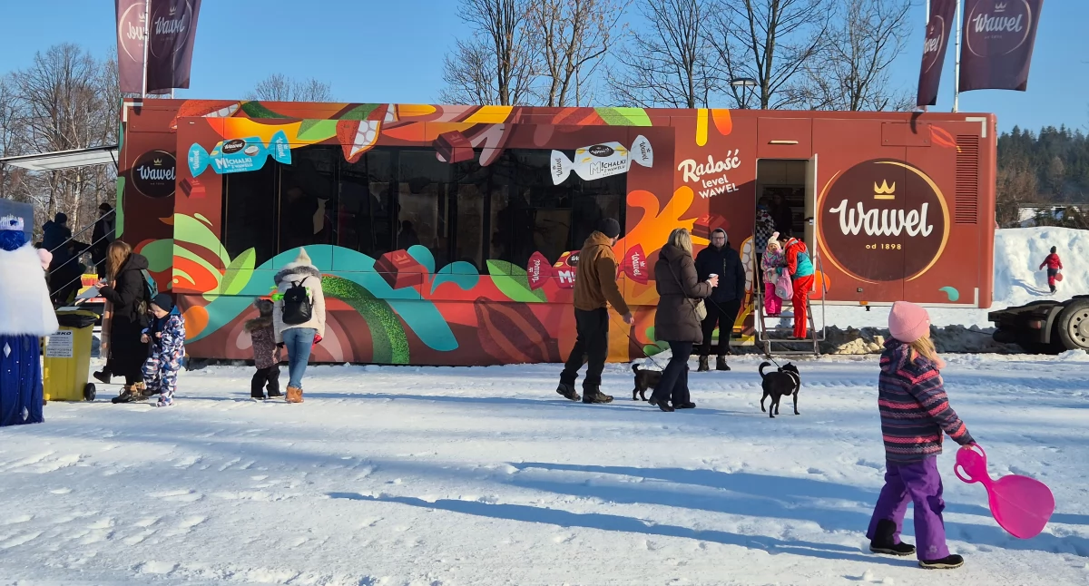 Festyny i pikniki, Słodka zabawa Wawel Truck Zakopanem - zdjęcie, fotografia