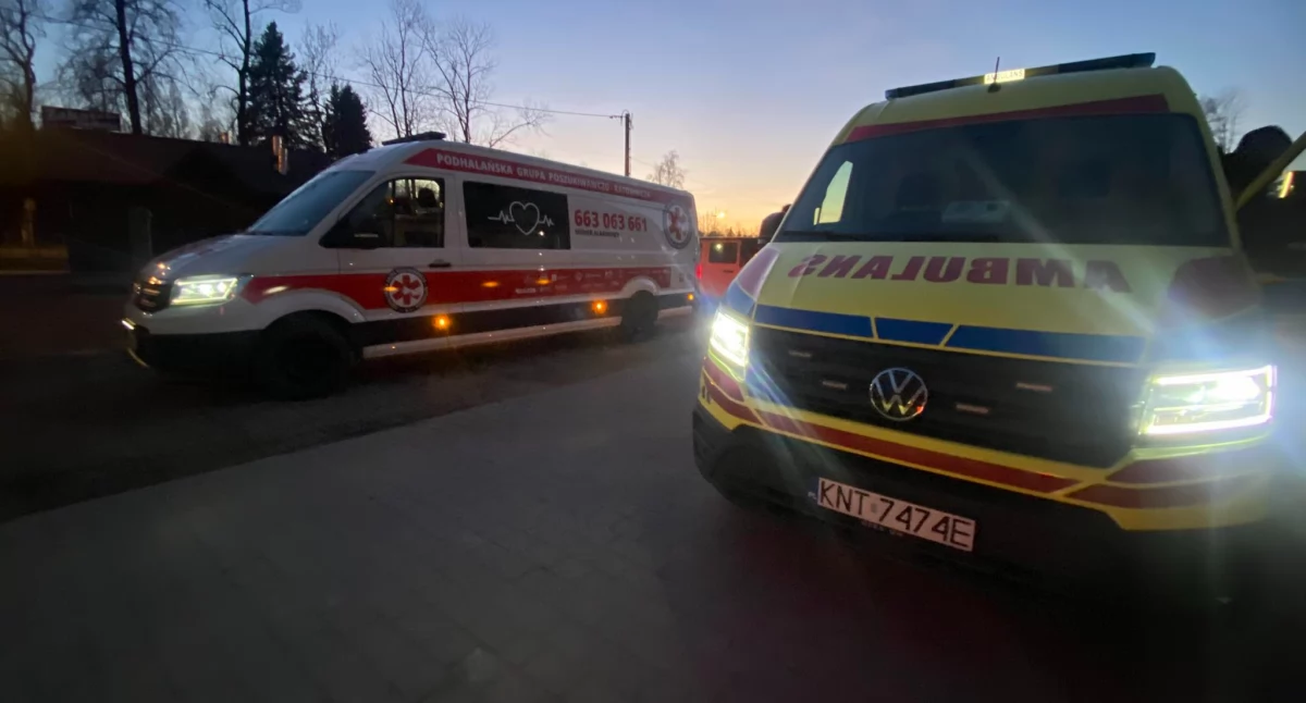 Akcje poszukiwawcze, Szczęśliwy finał poszukiwań dziecka Rabce Zdroju - zdjęcie, fotografia