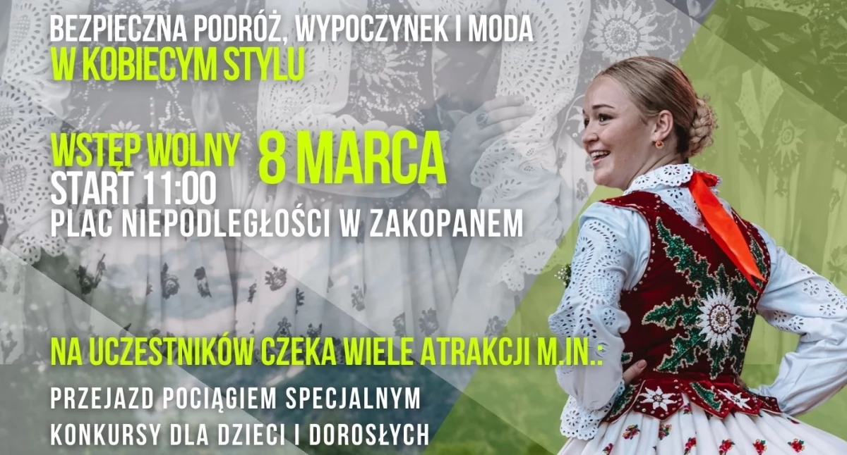 Spotkania, Kolej Kobiety Tatrami bezpieczna podróż wypoczynek kobiecym stylu - zdjęcie, fotografia