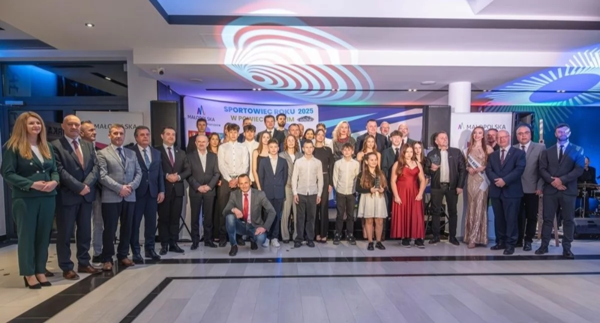 Spotkania, Szymon Gospodarczyk sportowcem powiatu suskiego - zdjęcie, fotografia