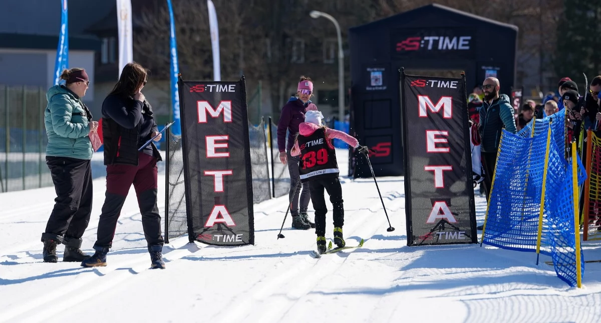 Sport szkolny, Miejskie Igrzyska Szkół Podstawowych Narciarstwie Biegowym Nowym Targu - zdjęcie, fotografia