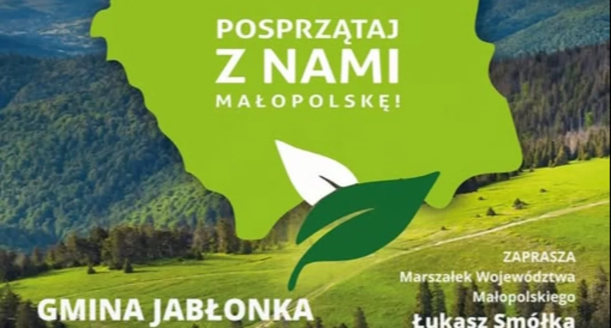 Przyroda, Gmina Jabłonka włącza akcję „Posprzątaj Małopolskę” - zdjęcie, fotografia