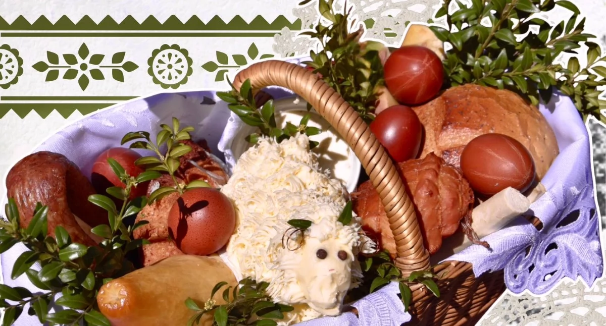 Folklor, Dzieci strojach góralskich świąteczne tradycje Konkurs Wielkanocnej Kosolecki kwietnia - zdjęcie, fotografia