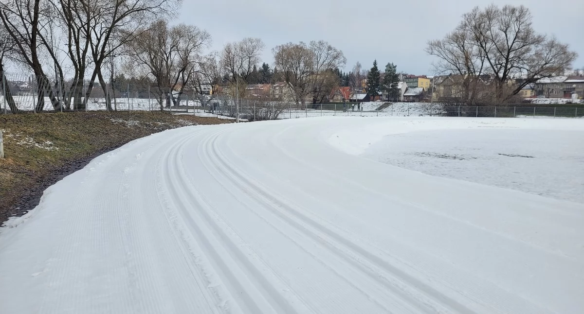 Biegi narciarskie, Biegówki Nowym Targu nadal dostępne trasa „Kole” otwarta kończącego sezonu zimowego - zdjęcie, fotografia