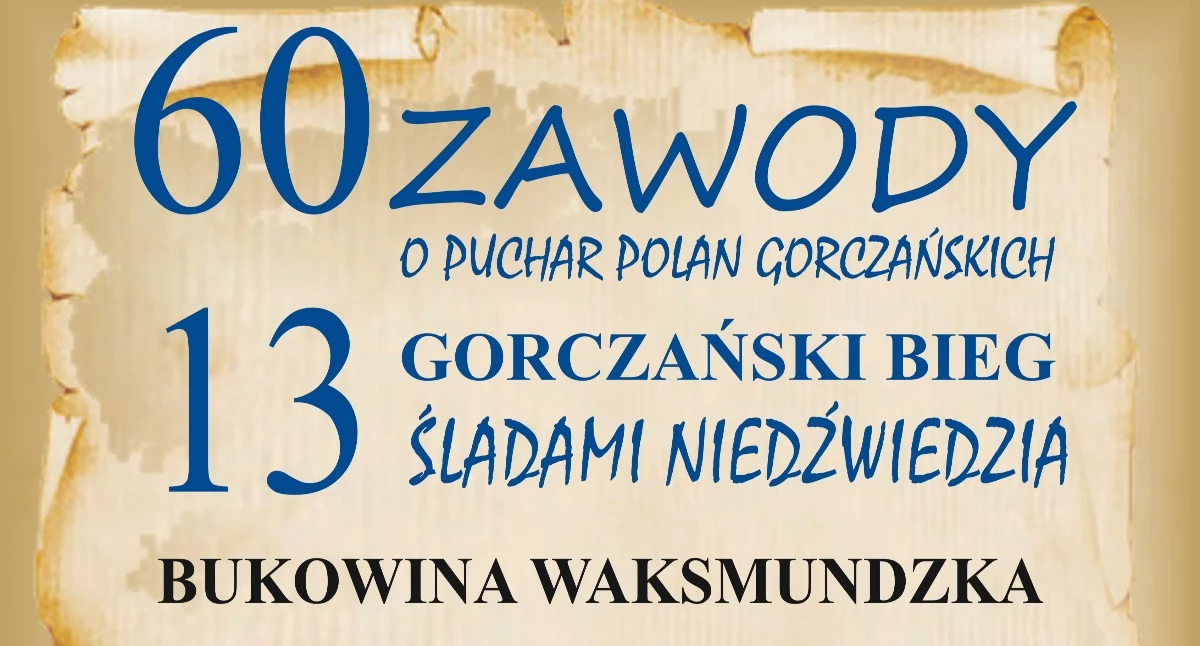 Biegi, Jubileuszowy Puchar Polan Gorczańskich Waksmundzie Zawody odbędą Poniedziałek - zdjęcie, fotografia