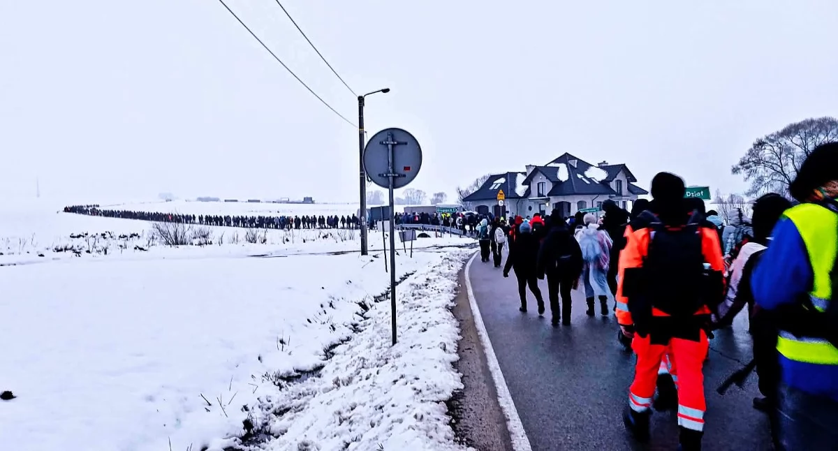 Religia, Orawska Ekstremalna Droga Krzyżowa - zdjęcie, fotografia