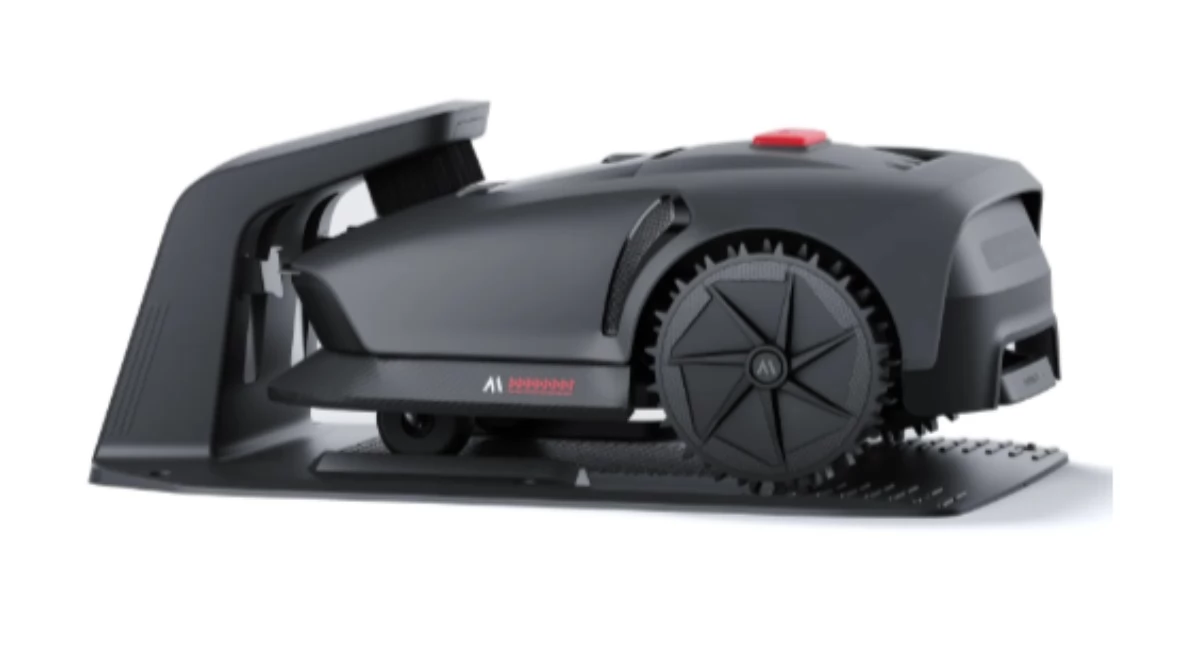 Różne, Robot koszący granic sposób pielęgnacji ogrodu - zdjęcie, fotografia