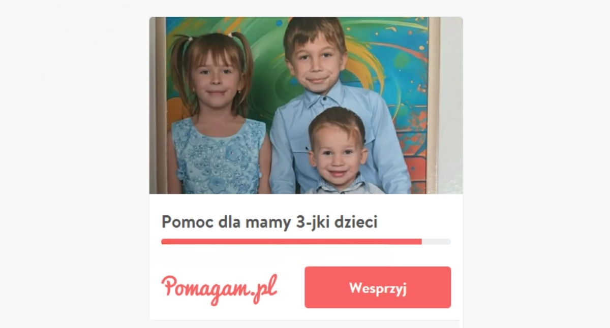 Pomoc charytatywna, Koniec trudnej sytuacji rodziny Ludźmierza dług mężu spłacony dzięki zbiórce - zdjęcie, fotografia